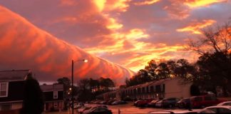 Impresionante fenómeno natural en el cielo de Virginia