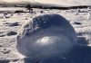 Impresionante fenómeno natural conocido como “Rollos de nieve”