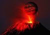 ¿Por qué las erupciones de los volcanes pueden ser lentas o explosivas?