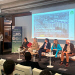 De izq a dcha. Pilar Pérez, Cristina Jiménez, Isabel Bajo, Antonio Ocaña, Tatiana Echevarría y Diego Medina