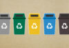 Cubos de reciclaje