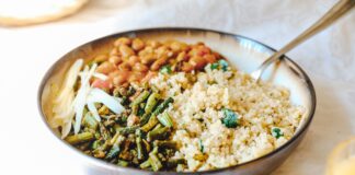 Plato de quinoa