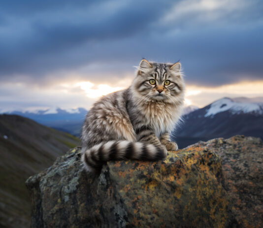 La reina Sofía apoya la conservación del gato montés en España