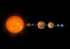 Las distancias desde la Tierra a los planetas