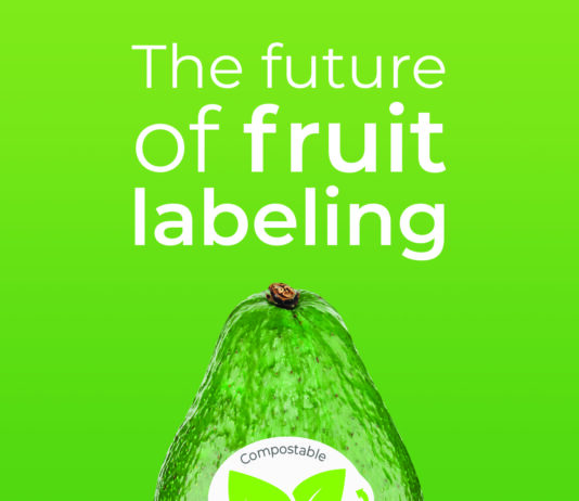 Sinclair-T55: La etiqueta compostable que revoluciona el etiquetado de frutas