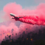 Polvo rosa para incendios