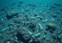Avalanchas submarinas o corrientes de turbidez arrastran masas de microplásticos a gran profundidad