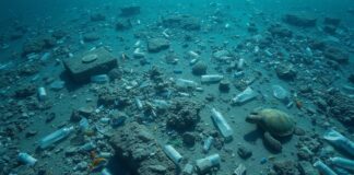 Avalanchas submarinas o corrientes de turbidez arrastran masas de microplásticos a gran profundidad