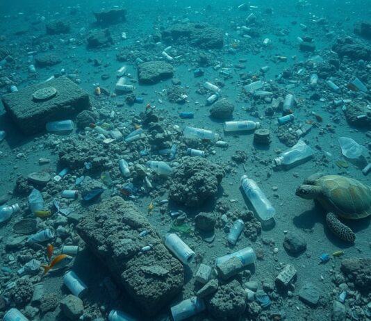 Avalanchas submarinas o corrientes de turbidez arrastran masas de microplásticos a gran profundidad
