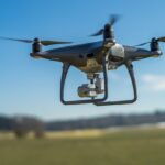 Drones en inspección y deguridad