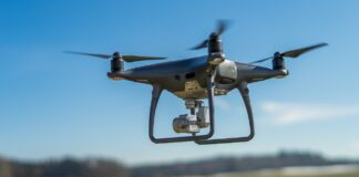 Drones en inspección y deguridad
