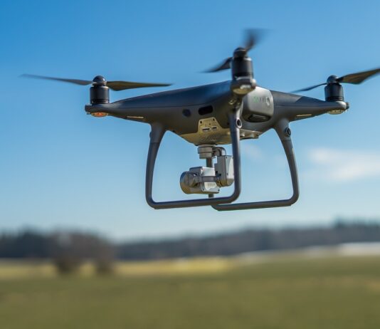 Drones en inspección y deguridad