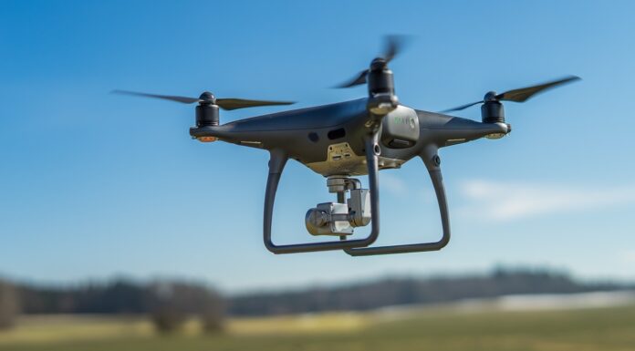 Drones en inspección y deguridad