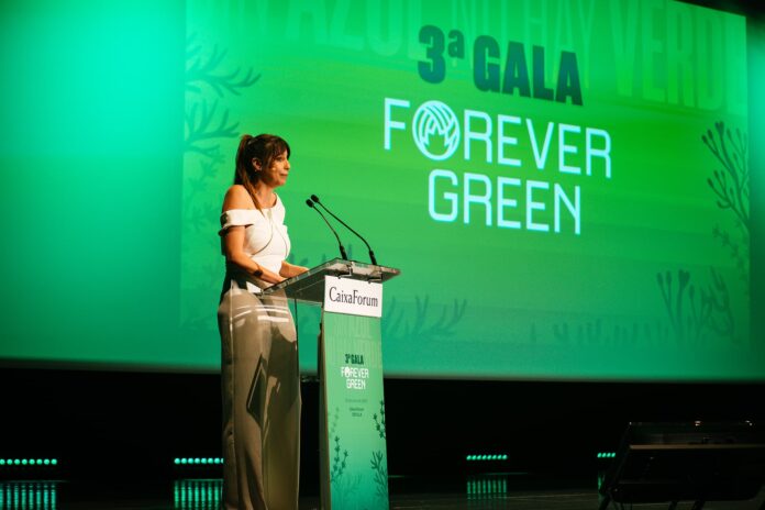 La exgimnasta rítmica, Almudena Cid, en la 3ª Gala Forever Green La exgimnasta rítmica, Almudena Cid, en la 3ª Gala Forever Green