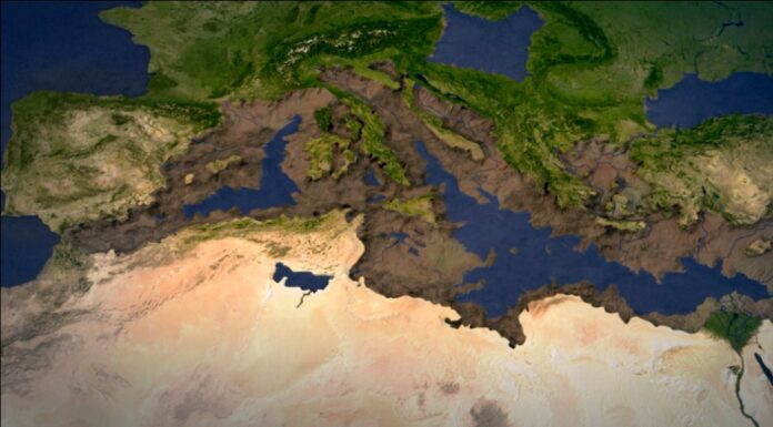 El Mediterráneo durante el Messiniense