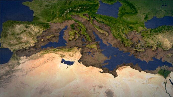 El Mediterráneo durante el Messiniense El Mediterráneo durante el Messiniense