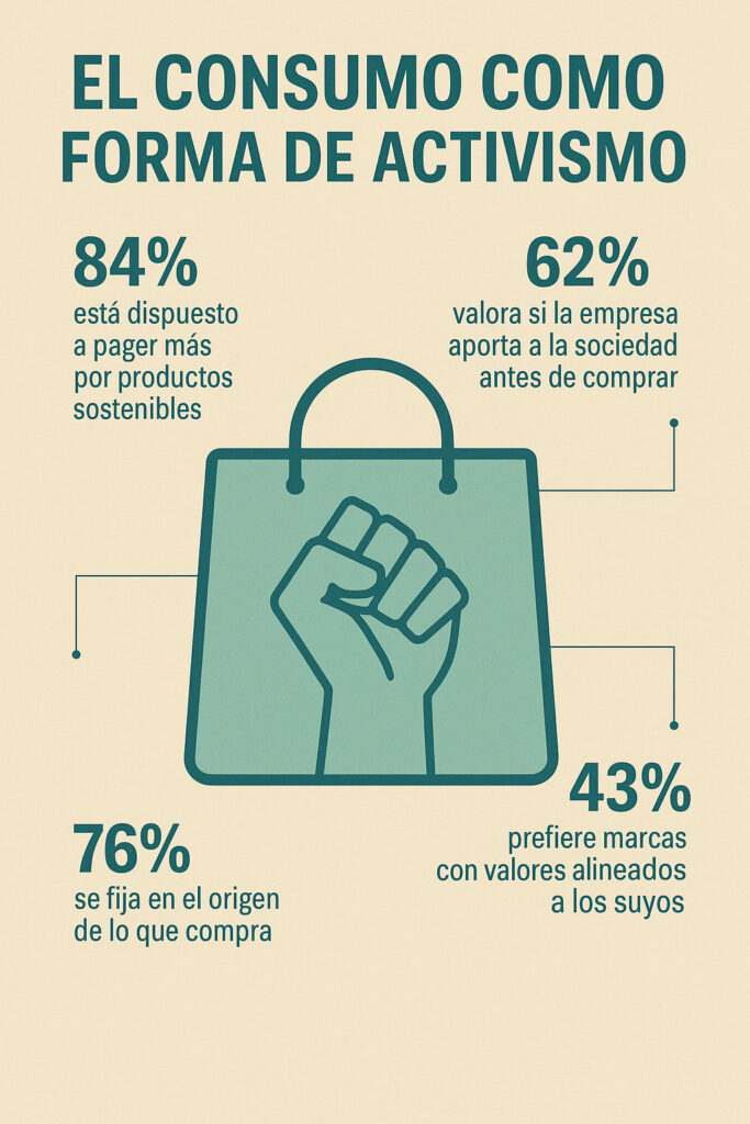 Infografía: El consumo como forma de activismo