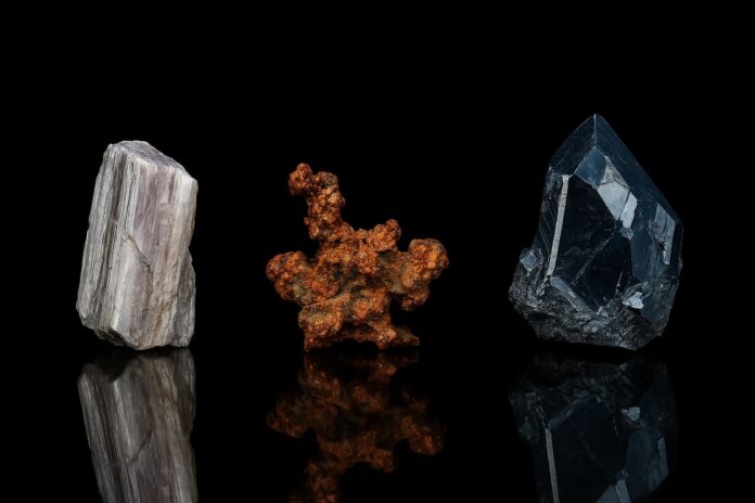 Minerales críticos: litio, cobre, silicio Minerales críticos: litio, cobre, silicio